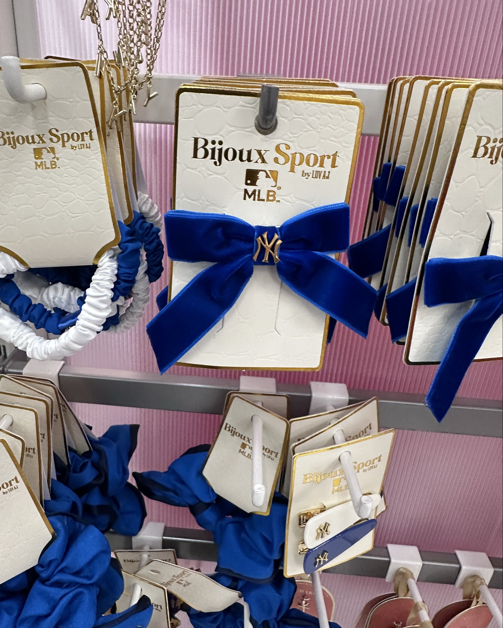 Game day glam ⚾✨
Target nailed it with these Bijoux Sport by Luv Aj New York Yankees accessories —  ecklaces, earrings, hair clips, scrunchies, hair ties + more. The perfect way to cheer on our team while keeping your look elevated and a little different than just throwing on a jersey.

Super cute, amazing quality, and all at prices that make saying “yes” easy. 💙🤍

New York Yankees accessories, Yankees game day style, Yankees jewelry for women, baseball fan accessories, baseball game outfit ideas, MLB accessories for women, Yankees earrings and necklaces, sports gear for women, sporty chic accessories, baseball fan jewelry, New York Yankees hair clips, Yankees scrunchies and hair ties, affordable game day style, Target Yankees collection, MLB fashion accessories, game day jewelry and hair accessories, elevated sports fan style, baseball game accessories for girls, chic Yankees merch for women, Long Island New York Yankees style

#ltkfinds #effortliss #newyorkyankees #yankeestyle #mlbchic #mlbstyle #bijouxsport #targetstyle #ltkunder50 #targetfinds #gameready #ootdwithattitude #longislandlife #everydaystyle

#LTKSeasonal #LTKFindsUnder50 #LTKActive