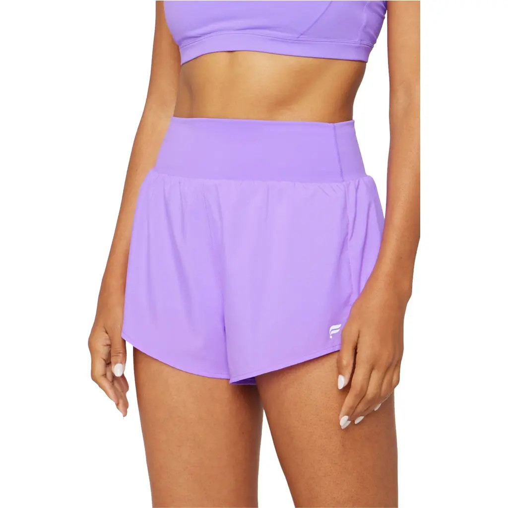 Fabletics Sun Chaser Short 3"" in Neon Violet at Nordstrom, Size Medium | Nordstrom