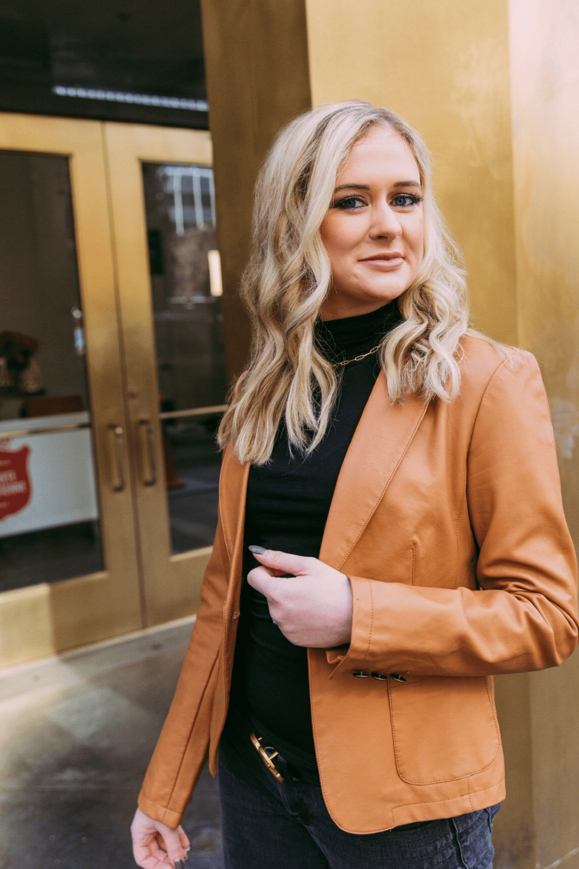 Leather blazer on sale 

#LTKsalealert #LTKxNSale #LTKSeasonal