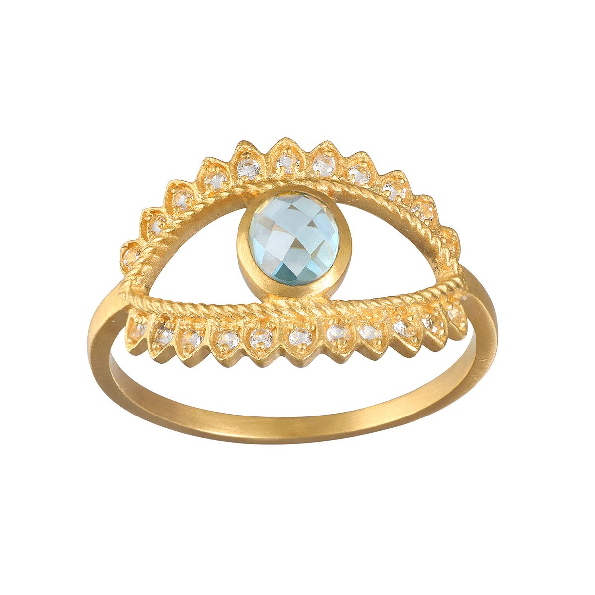 Keeper of Positivity Gold Ring | Satya Jewelry