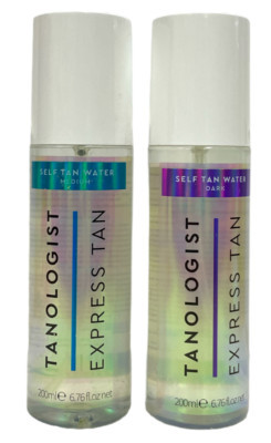 Tanologist Express Tan Self Tan Water (200ml/6.76fl) You Pick! NEW! | eBay US