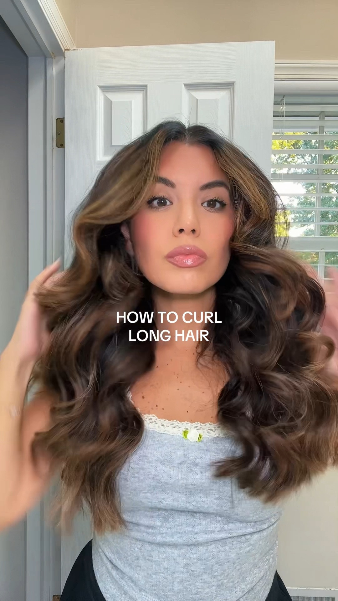 How I curl my hair in under 15 minutes💘 #hair #hairtutorial 

#LTKStyleTip #LTKBeauty