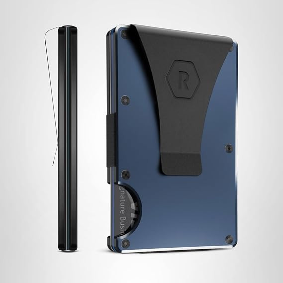 The Ridge Wallet for Men - Slim Minimalist Compact Wallet and Card Holder, RFID Protected Front P... | Amazon (US)