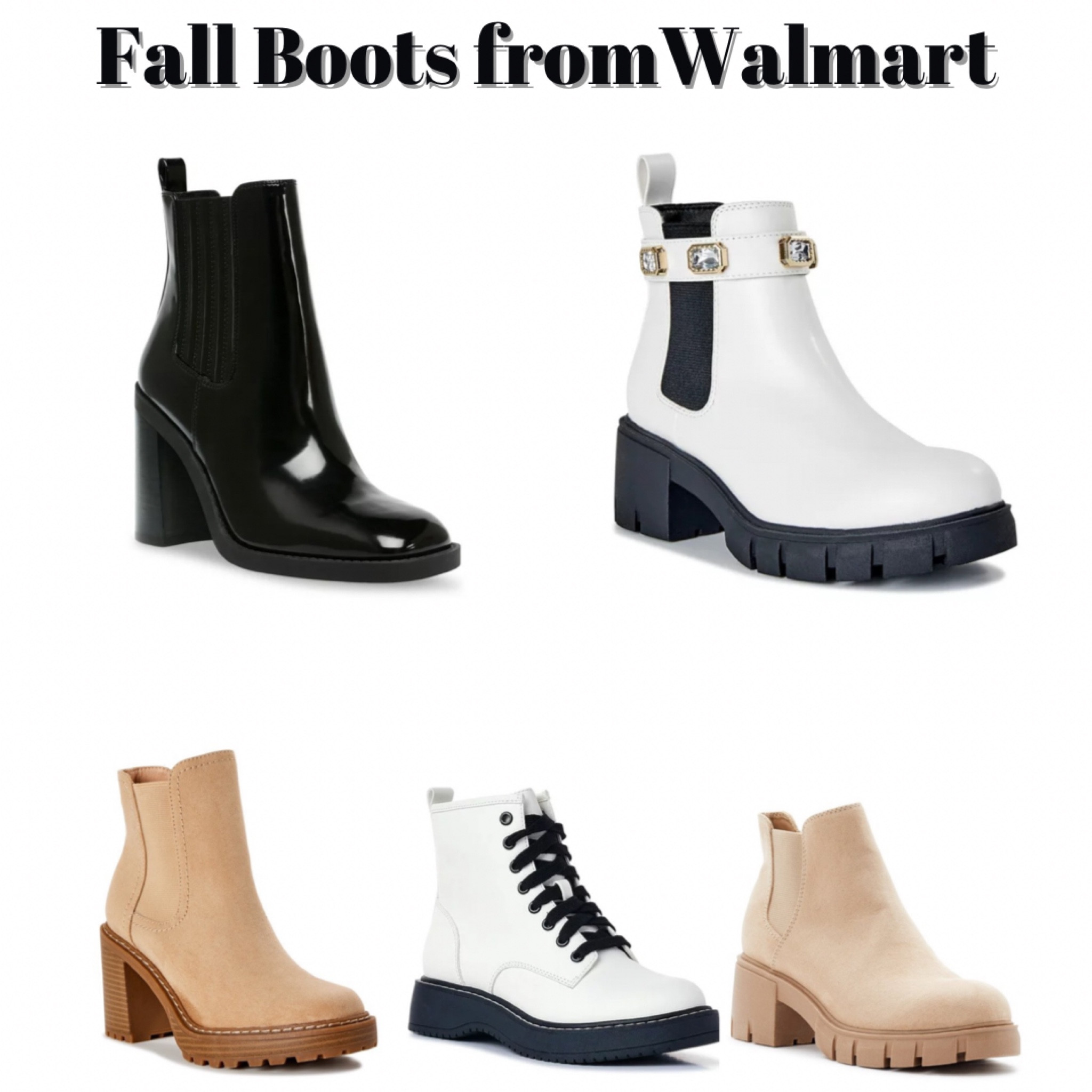 Lots of cute fall boots from Walmart, with some currently  on sale! 

#LTKshoecrush #LTKunder50 #LTKsalealert