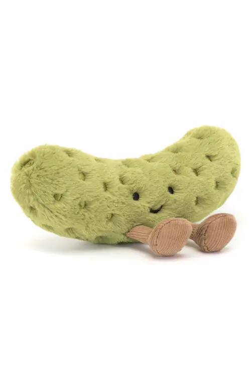 Jellycat Amusable Pickle Plush Toy in Green at Nordstrom | Nordstrom