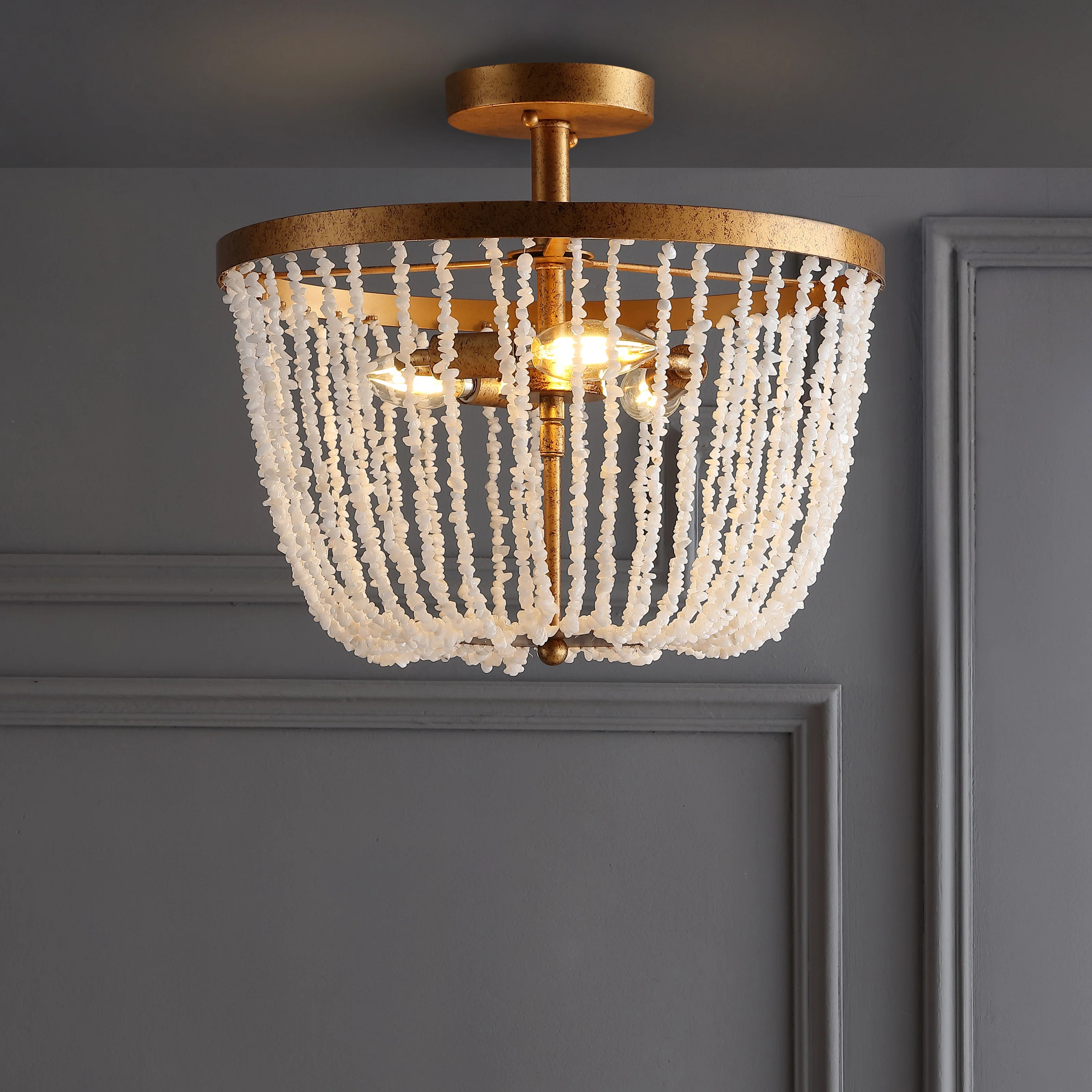 Tatianna Semi Flush Mount | Wayfair North America