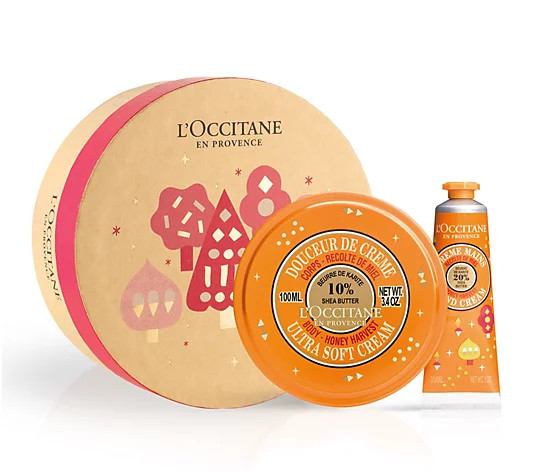 L'Occitane Shea Butter Hand & Body Cream Set - QVC.com | QVC