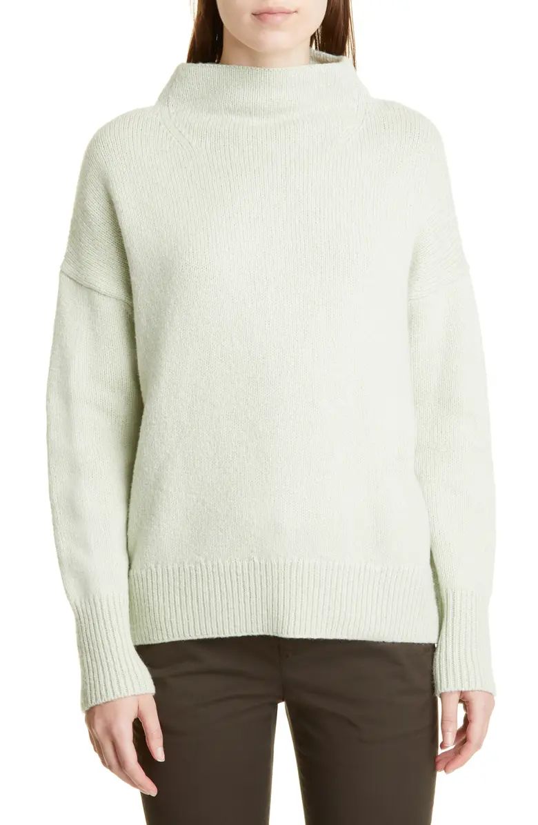 Marled Funnel Neck Wool Blend Sweater | Nordstrom