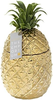 Talking Tables Gold Pineapple Ice Bucket with Lid Premium Drinks Trolley | Retro Bar Accessory | ... | Amazon (US)