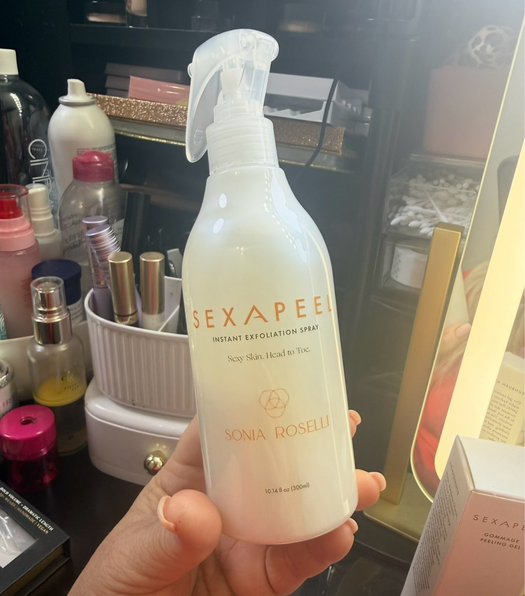 If your skin feels dull, textured, or just “off”… this is your reset button 😳✨

This exfoliating spray is one of those products that makes you go…
“wait… WHY is this not in everyone’s routine??”

It gently removes dead skin (yes… you’ll SEE it 👀)
Leaves your skin insanely smooth
And gives that fresh, clean, glowy look without scrubbing your face raw

Perfect for:
✔️ face + body
✔️ before makeup (hello smoother application)
✔️ when your skin just isn’t acting right

And the best part?
No harsh scrubs. No overdoing it. Just spray, rub, GLOW.

Linked on my LTK + Amazon + Stories 💋

#sexapeel #soniaroselli #skincare #exfoliation #glowingskin #skincaretips 

#LTKBeauty #LTKmomlife #LTKselfcare