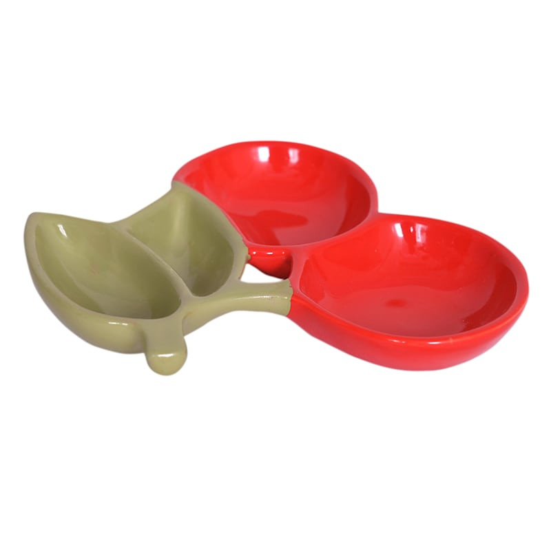 Red Cherry Trinket Tray, 5" | At Home