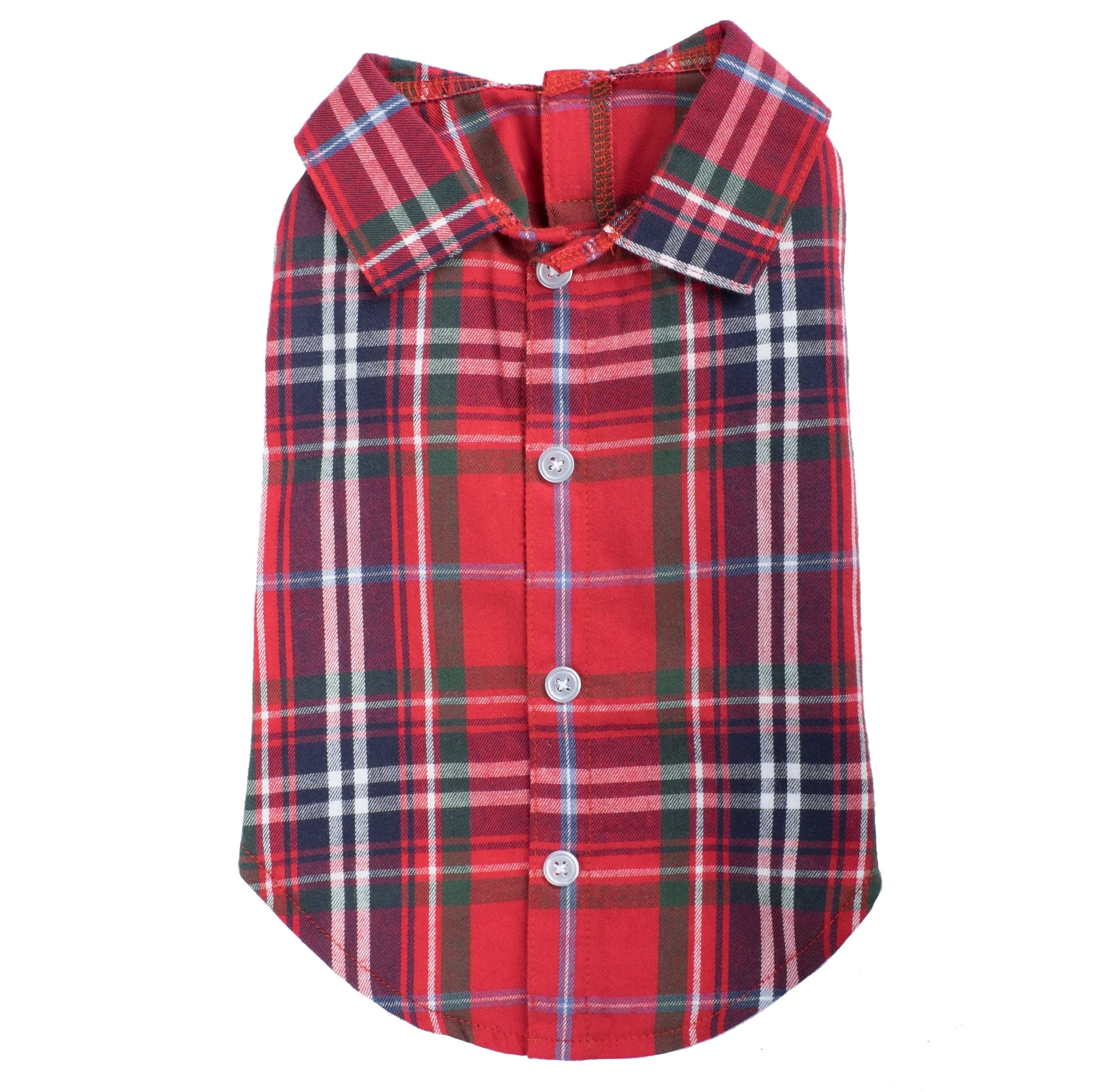 Red Plaid Shirt | Walmart (US)
