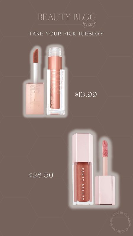Take your pick Tuesday -
Lip gloss edition 

#LTKbeauty #LTKfindsunder50