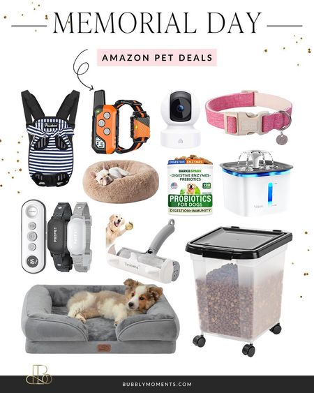 Treat your furry friends with amazing savings during Amazon's Memorial Day Sale Pet Deals! Discover incredible discounts on a wide range of pet products, including high-quality food, cozy beds, fun toys, grooming essentials, and more. Whether you have a playful pup, a cuddly cat, or any other beloved pet, our sale offers everything you need to keep them happy and healthy. Don’t miss out on these limited-time offers and exclusive discounts on top pet brands. Shop now and give your pets the best without breaking the bank! #LTKGiftGuide #LTKsalealert #LTKfindsunder50 #MemorialDaySale #AmazonPetDeals #PetLovers #PetEssentials #DiscountShopping #PetCare #PetSupplies #HappyPets #PetGrooming #PetToys #PetFood #AmazonFinds #ShopNow #LimitedTimeOffers #BargainHunt #AmazonPets

