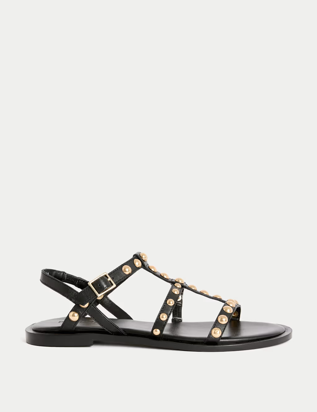 Leather Studded Flat Gladiator Sandals | Marks & Spencer (UK)