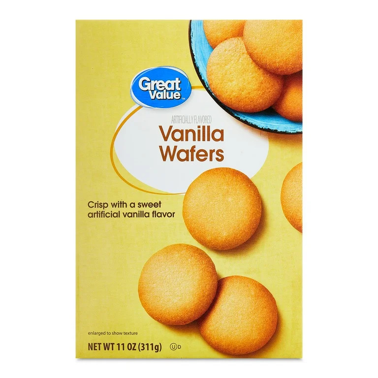 Great Value Vanilla Wafer Cookies, 11 oz, 1 Count | Walmart (US)