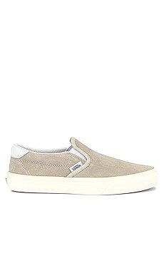 Vans Slip On 59 Pig Suede in Oatmeal & Snow White from Revolve.com | Revolve Clothing (Global)
