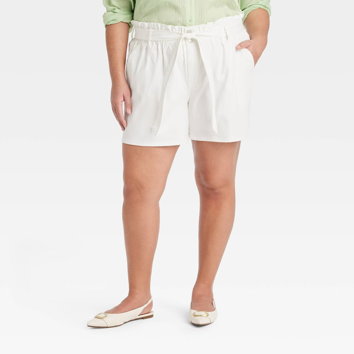 Women's High-Rise Pull-On Shorts - Ava & Viv™ | Target