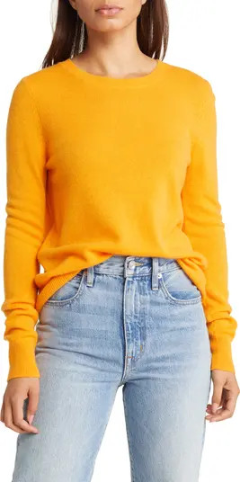 Cashmere Crewneck Sweater | Nordstrom