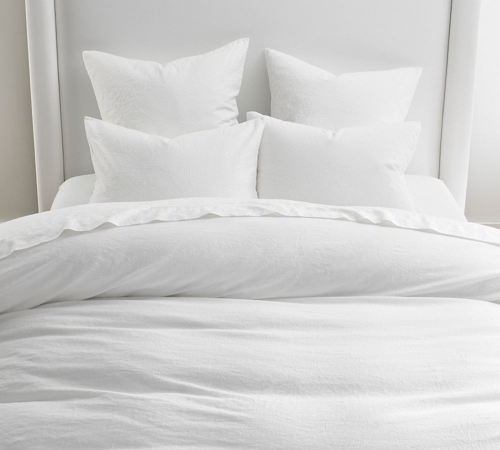 European Flax Linen Cotton Duvet Cover | Pottery Barn (US)