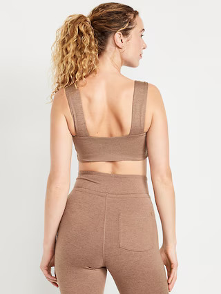 Light Support CloudComfy Bandeau Sports Bra | Old Navy (US)