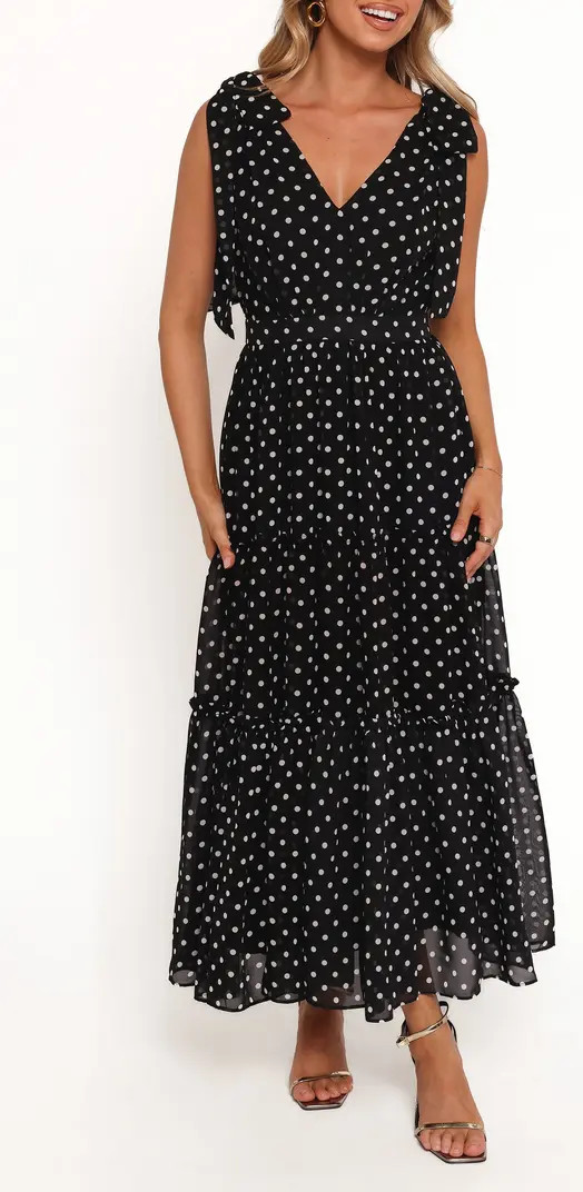 Petal & Pup Ada Polka Dot Sleeveless Maxi Dress | Nordstrom | Nordstrom