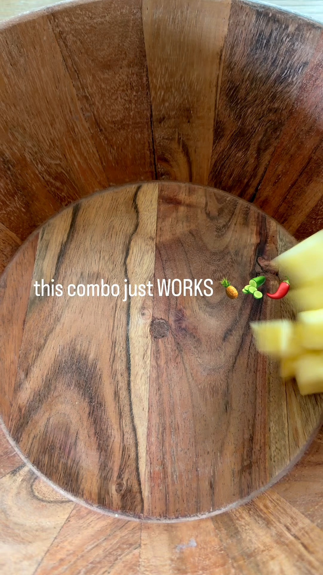 For more easy recipes follow @gabriela_polacek ✨
This combo just WORKS 🍍🥒🌶️✨

Sweet, salty, spicy, crunchy & SO fresh. My husband already gave this one his stamp of approval 😂🤌🏼 Save it because you NEED to try this combo!

🍍 fresh pineapple, cubed
🥒 cucumber, chopped
🌶️ jalapeño, thinly sliced
🤍 feta, cubed
🌿 fresh cilantro, chopped
🍋‍🟩 fresh lime juice
🍯 honey
🌶️ red pepper flakes
🧂 flaky salt

Toss everything together & enjoy! 🍍🥒✨

#summer #pineapple #saladrecipe #easyrecipes #healthyrecipes

#LTKmomlife #LTKfoodie #LTKfitnessgoals