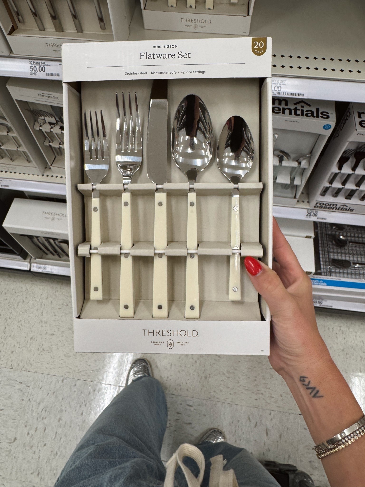 The Target flatware looks like Sabre Paris for less $$

#LTKHome