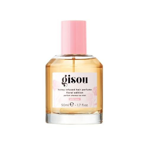 Gisou Honey Infused Hair Perfume Floral Edition - Wild Rose, A Wild Elegant Fragrance with a Romantic and Sensual Scent, Nourishing and Hydrating Hair Shine Spray (1.7 fl oz) | Amazon (US)