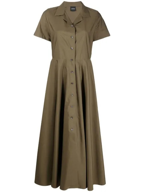 midi shirt dress | Farfetch Global