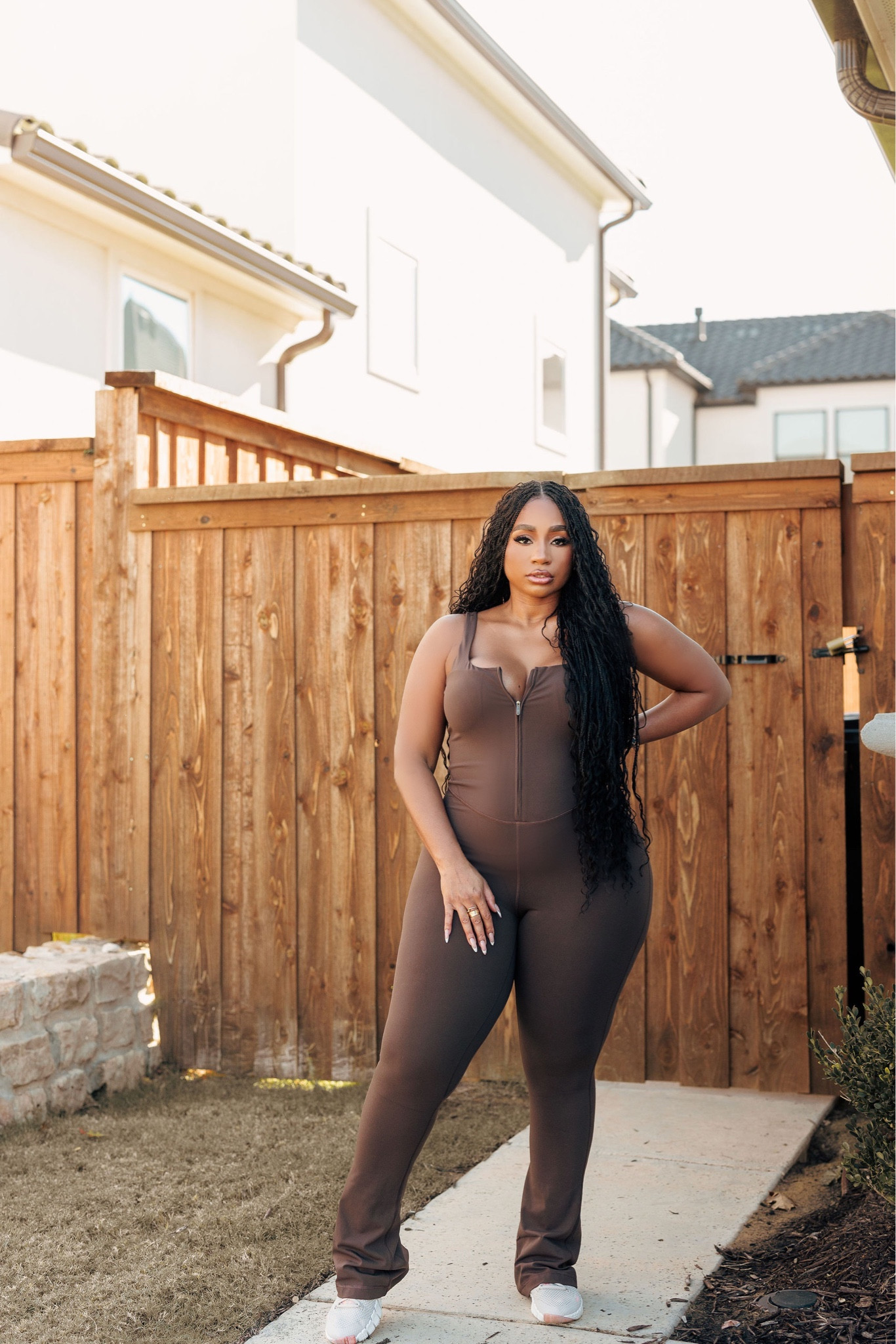 Fall Outfits from Lululemon! This jumpsuit is so comfy and gives the perfect coverage. Going to put a long cardigan on next time to add a more cozy look! Perfect from Pilates to errands fit!

#LTKfitness #LTKstyletip #LTKSeasonal