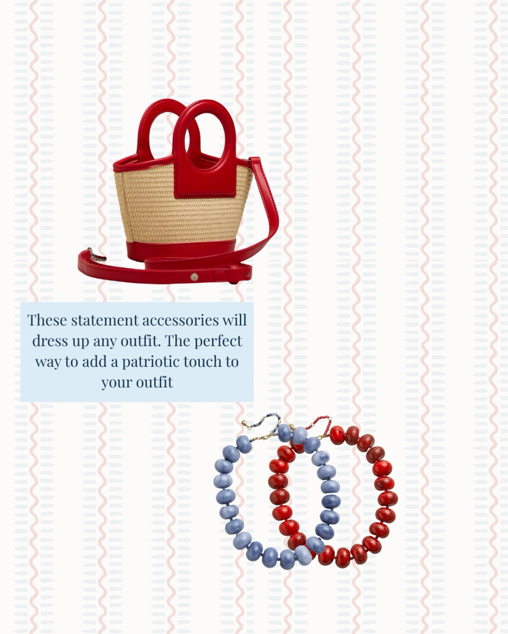 These accessories are perfect for this summer and for giving a patriotic touch to your outfit! 

#LTKootd