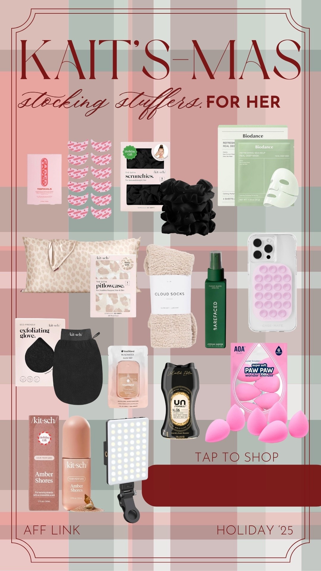 Stocking stuffer ideas for her! Everything arrives before Christmas! Everything under $35!

#LTKHoliday #LTKGiftGuide #LTKmomlife