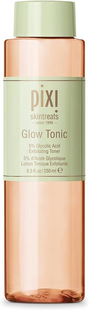 Pixi Glow Tonic | Gentle Exfoliating Toner with & Glycolic Acid AHA Exfoliant, Ginseng & Aloe Ver... | Amazon (US)