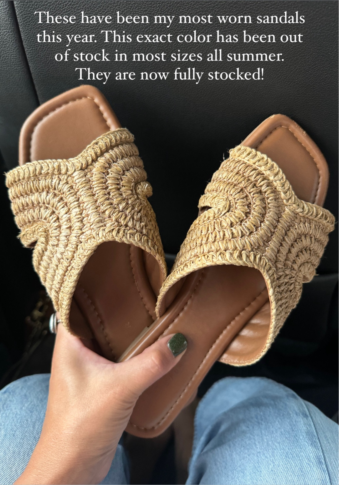 Love these sandals! They are cute and comfortable. Fits tts  

#LTKShoeCrush #LTKFindsUnder100