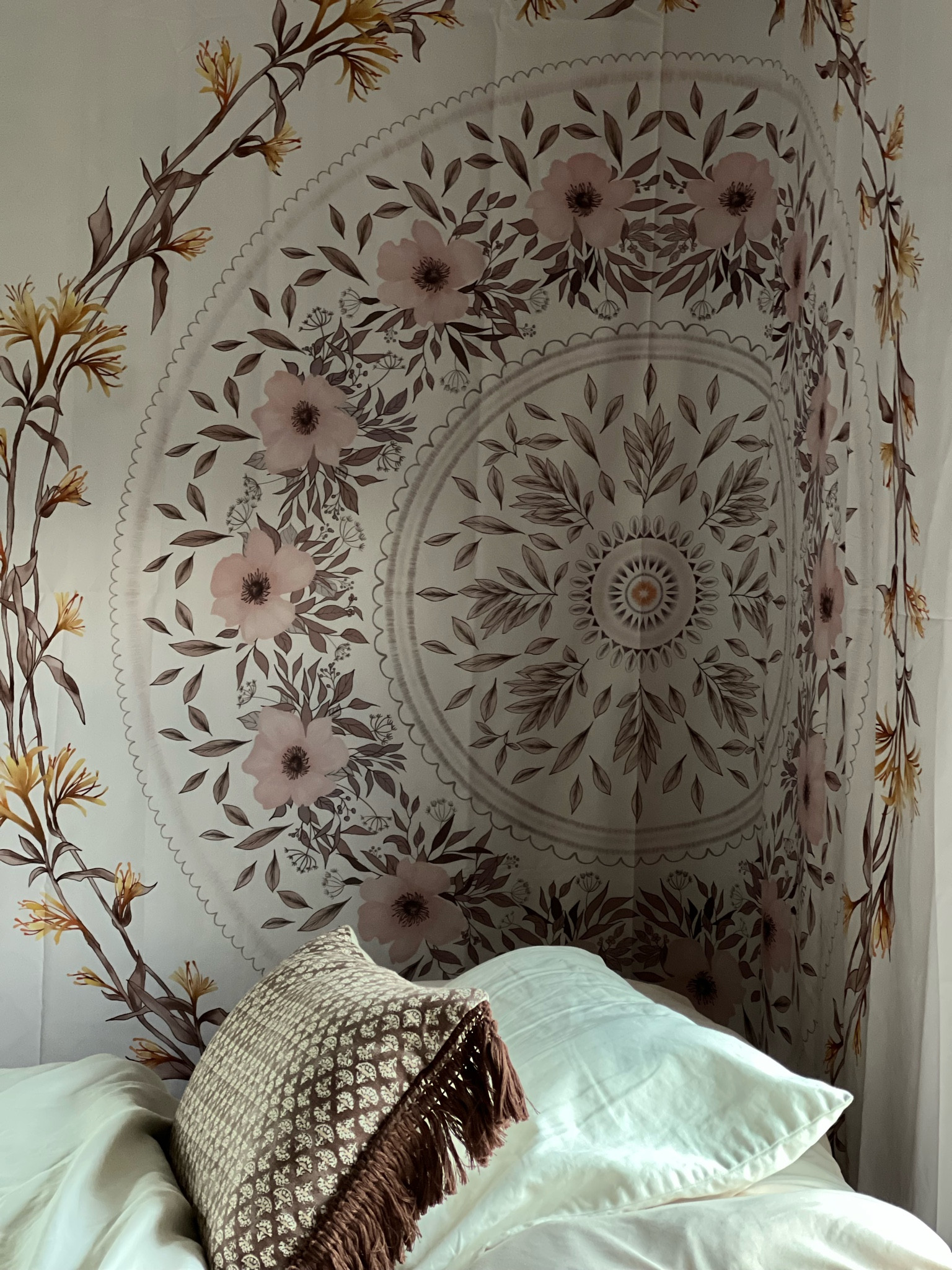 Tapestry, this tapestry will cozy up any space. So pretty with soft colors.

#LTKhome #LTKunder50 #LTKstyletip