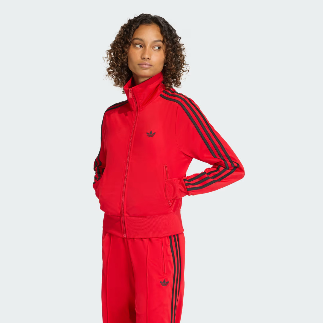 adidas FIREBIRD CLASSIC TRACK TOP Better Scarlet 2XS - Womens Originals Jackets | adidas (US)
