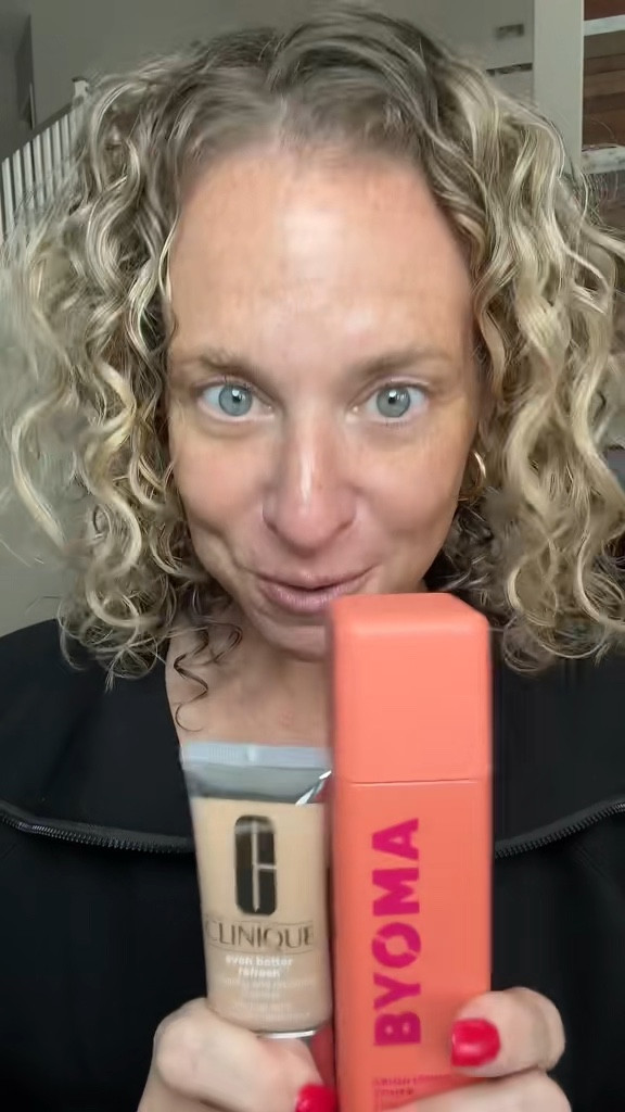 Nina Pool's tip for the Rhodes milky toner dupe and liquid foundation. #byomatoner
#liquidfoundation #ninapool #ninapoolduparoonie #ninapoolhacks #ninapoolmakeuphacks

#LTKOver40 #LTKBeauty