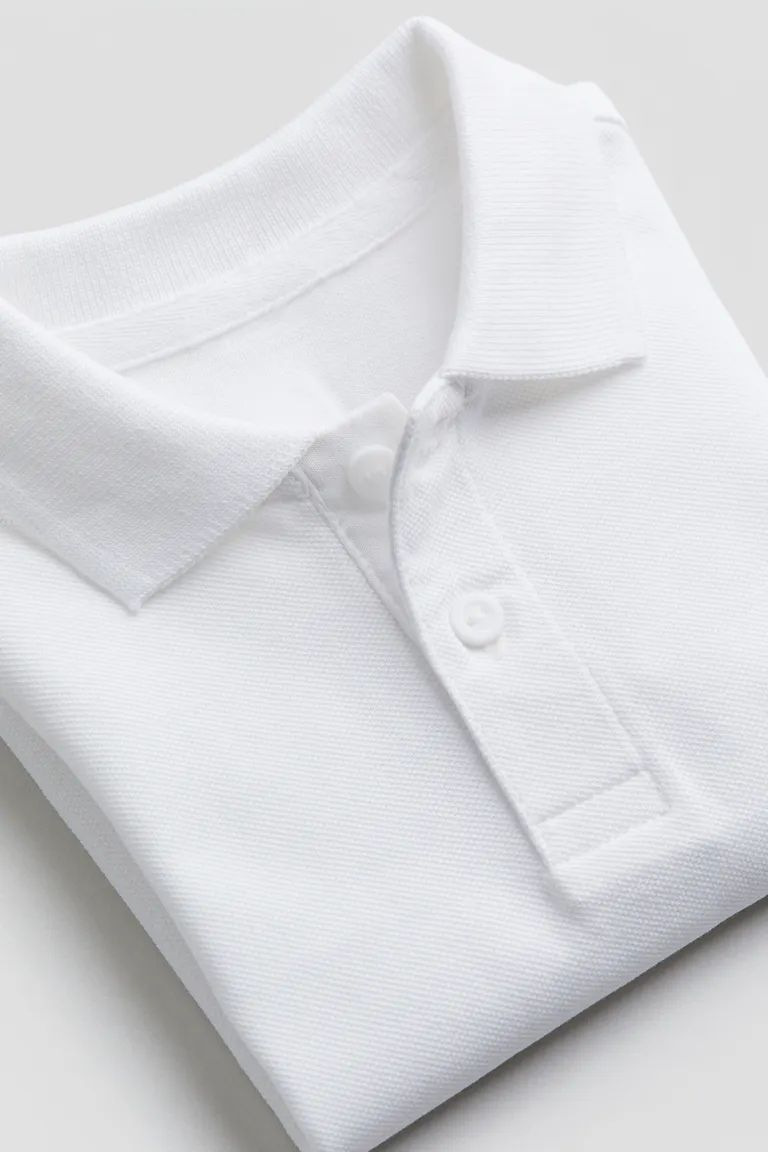 Cotton Pique Polo Shirt | H&M (US + CA)