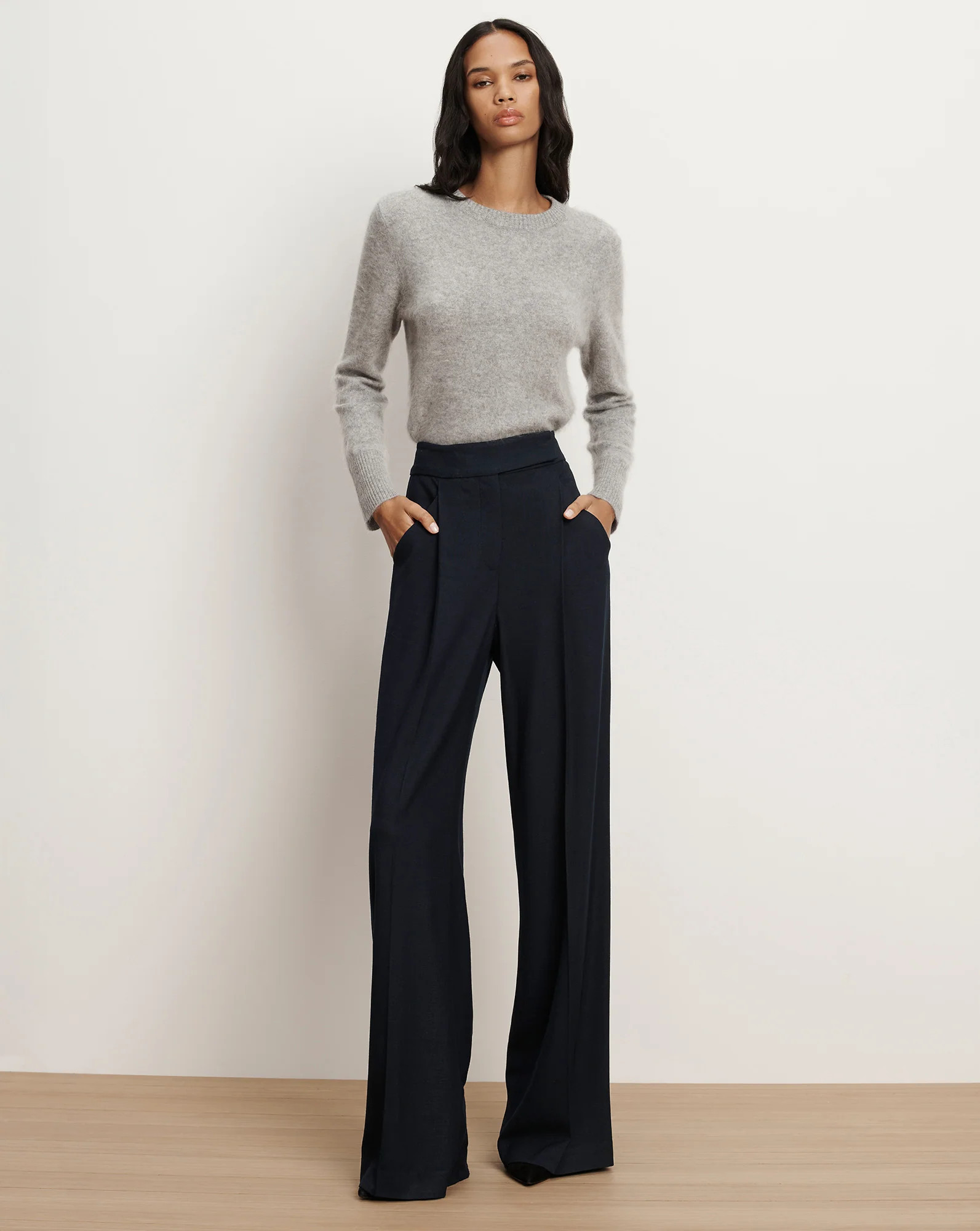 Marbeau Wide-Leg Pant | Veronica Beard
