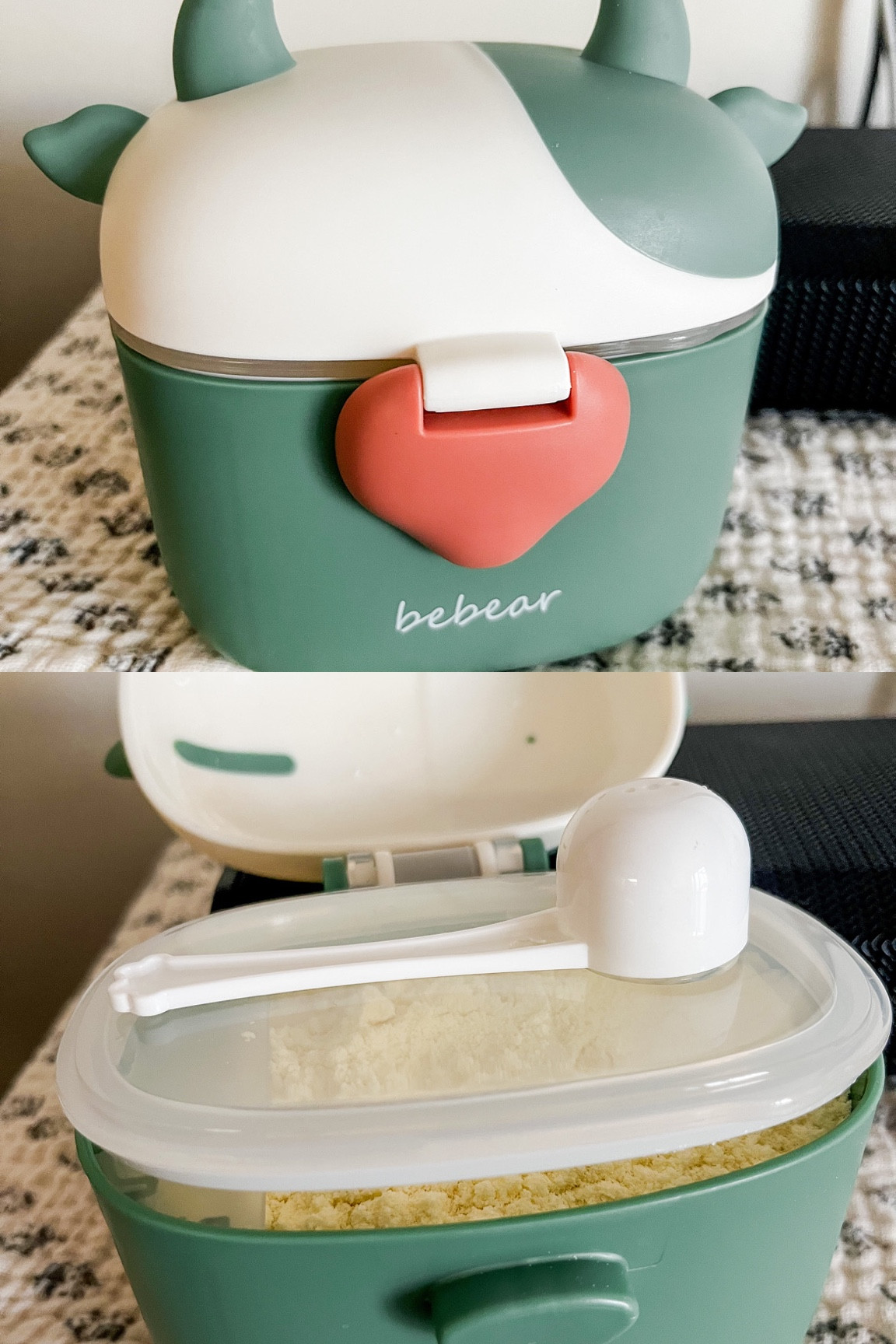 On the go formula dispenser! Holds so much formula and is great for when you’re on vacation as well! 🐮

Comes in other colors! 

#LTKFind #LTKitbag #LTKbaby