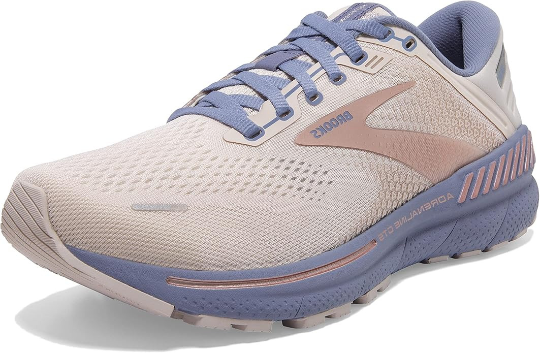 Amazon.com | Brooks Womens Adrenaline GTS 22 Grey/Rose/Black 8 B - Medium | Road Running | Amazon (US)
