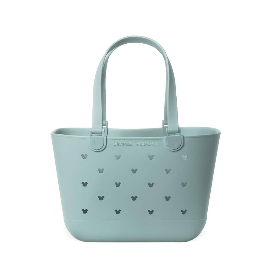 Simple Modern Large Beach Bag | Disney Waterproof Getaway Rubber Tote with Zipper Pocket for Trav... | Amazon (US)