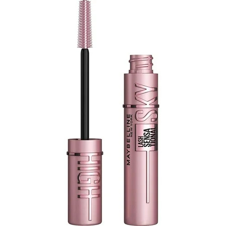 Maybelline Sky High Volumizing, Buildable, Lengthening Mascara Makeup, Defining, Curling, Multiplying, Washable Very Black, 0.2 fl oz | Walmart (US)