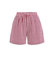 PRETTYGARDEN Elastic Waist Summer Shorts for Women Trendy 2026 Gingham Cute Pajama Bottoms Plaid ... | Amazon (US)