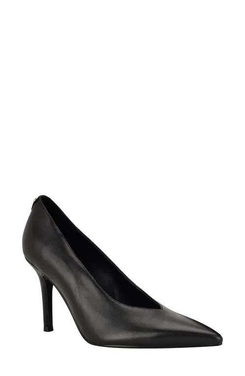 GUESS Prinda Pointed Toe Pump in Black at Nordstrom, Size 7 | Nordstrom
