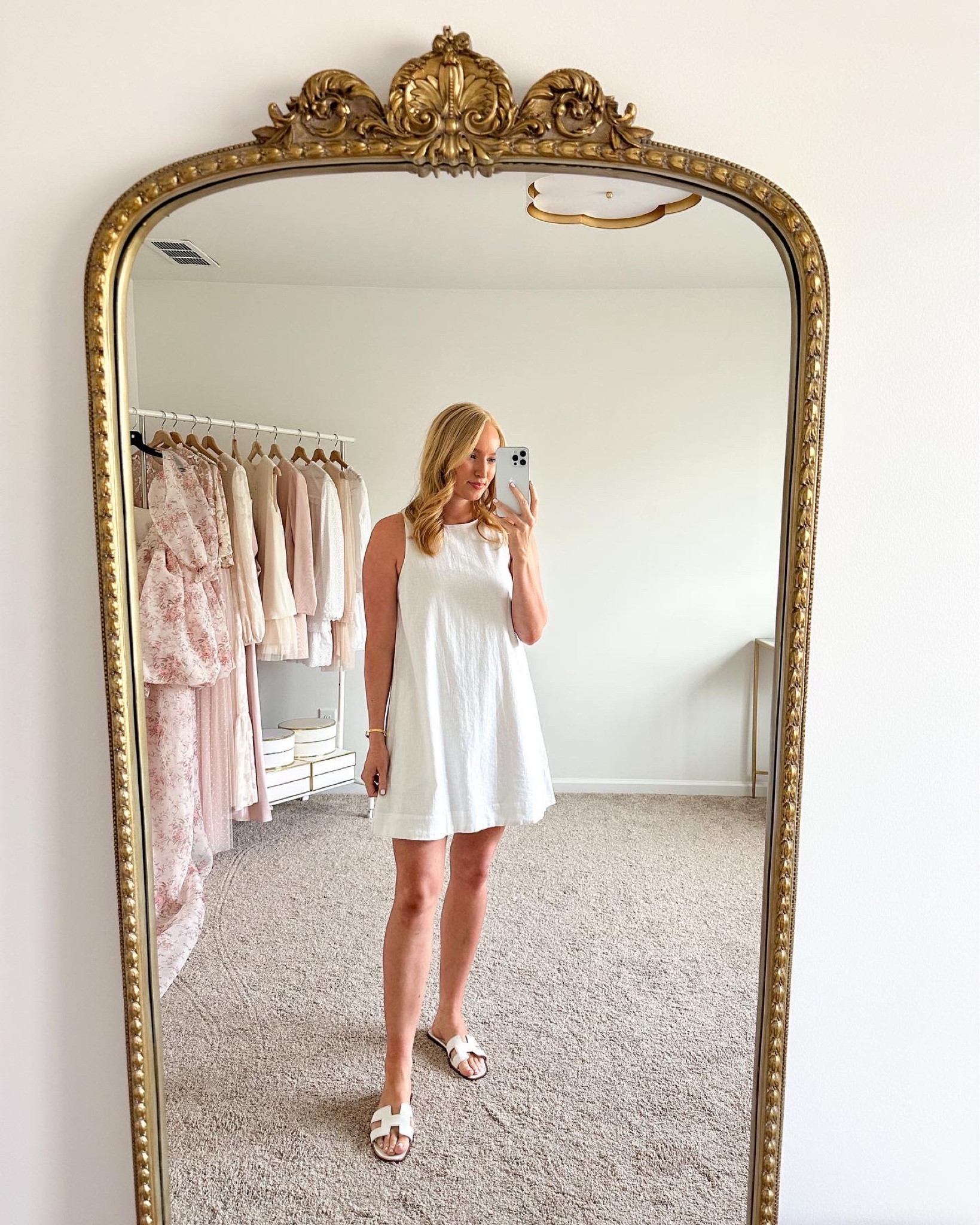 Love this mini dress from Abercrombie perfect for summer! It runs big I have plenty of room in the small 

#LTKFind #LTKSeasonal #LTKstyletip