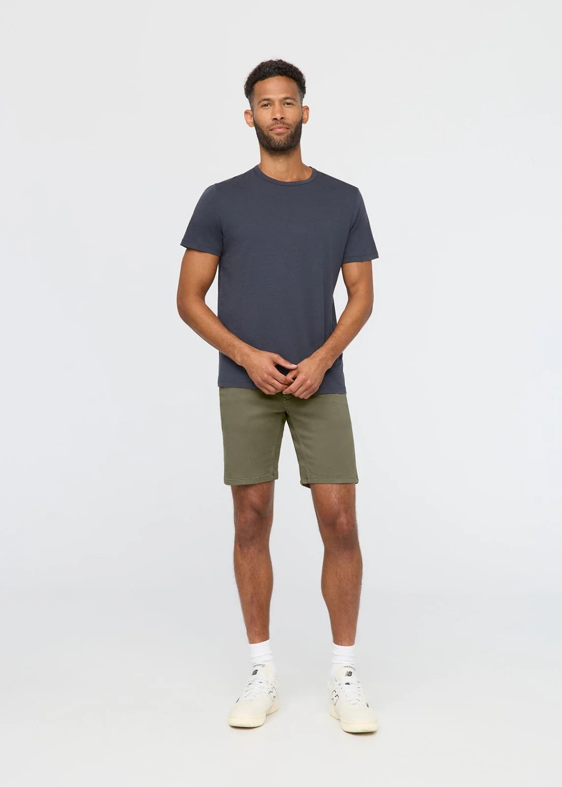 No Sweat Short Slim - Light Fern | DUER