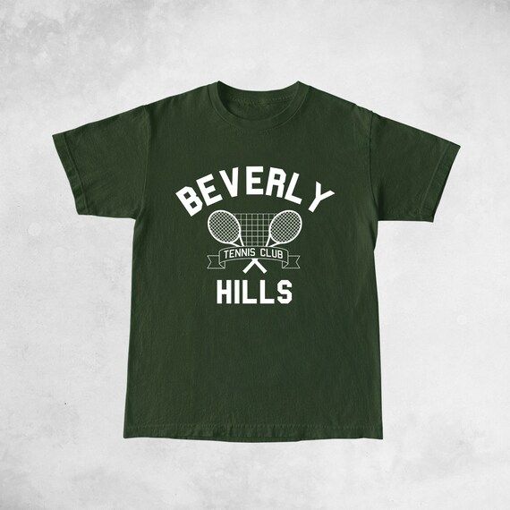 Beverly Hill Tennis Club T Shirt Retro Tennis Club T Shirt | Etsy Canada | Etsy (CAD)