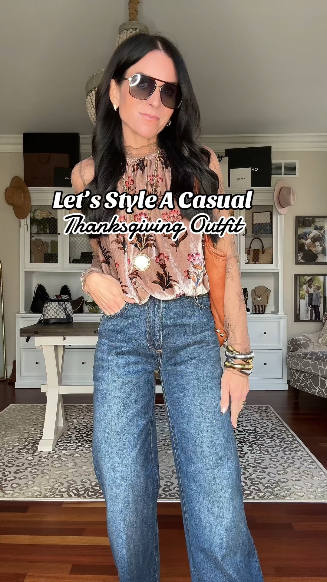 Wearing small in both tops
24 in denim they run big 

#LTKStyleTip #LTKSeasonal #LTKHoliday